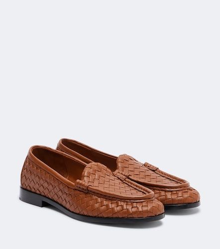 Mocasines Silenzio de piel Intrecciato - Bottega Veneta - Modalova