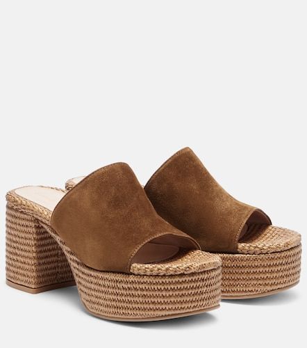 Mules con plataforma de ante - Gianvito Rossi - Modalova