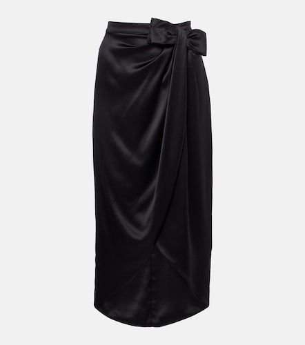 Low-Rise-Midirock aus Seide - Valentino - Modalova
