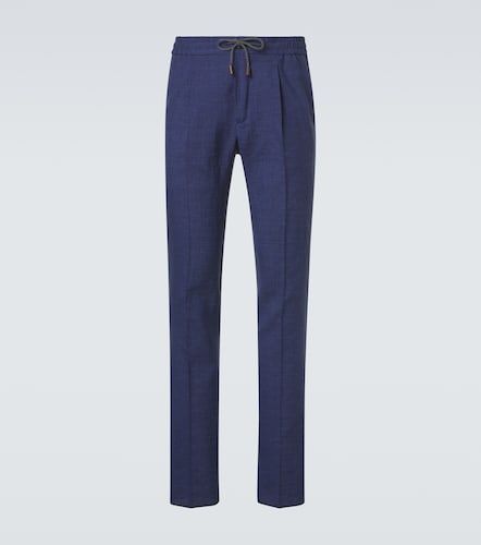 Pantaloni in lino, lana e seta - Slowear - Modalova