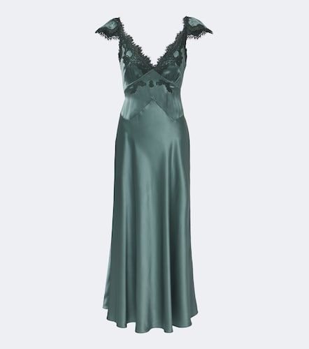 Dôen Vestido lencero Fiona de satén de seda - Doen - Modalova