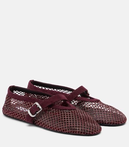 Alaïa Bailarinas de red adornadas - Alaia - Modalova
