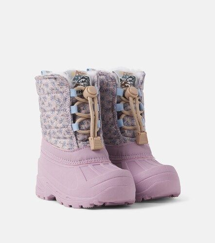 Wheat Botas de nieve Aleex florales - Wheat - Modalova