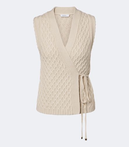 Wool and cashmere wrap cardigan - Max Mara - Modalova