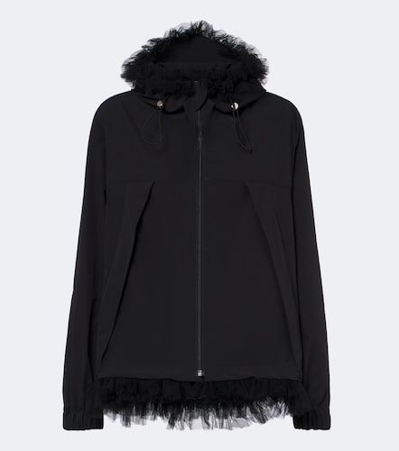 Chaqueta técnica con tul - Noir Kei Ninomiya - Modalova