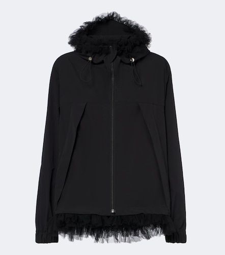 Giacca in tessuto tecnico con tulle - Noir Kei Ninomiya - Modalova