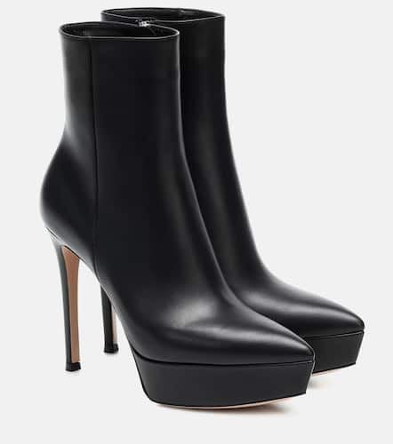 Dasha leather ankle boots - Gianvito Rossi - Modalova