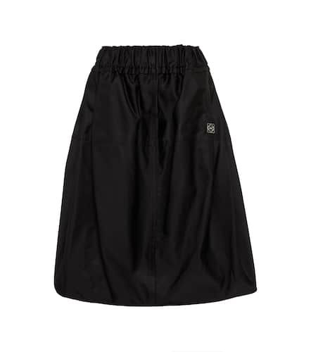 Loewe Anagram silk-blend midi skirt - Loewe - Modalova