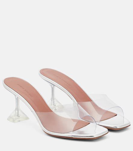 Amina Muaddi Lupita leather mules - Amina Muaddi - Modalova