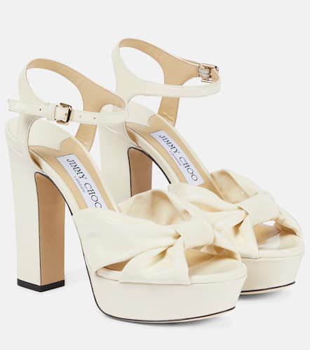 Heloise 120 patent leather platform sandals - Jimmy Choo - Modalova