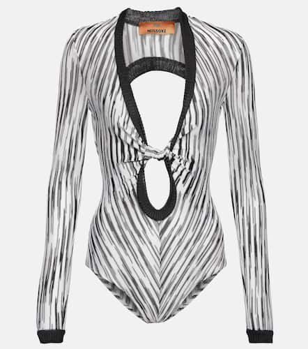 Missoni Space-dyed cutout bodysuit - Missoni - Modalova