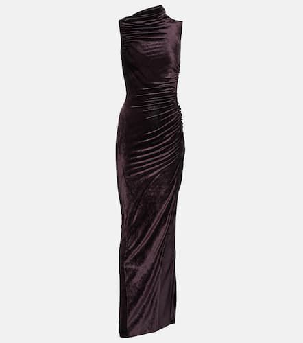 Svita gathered velvet maxi dress - Rick Owens - Modalova