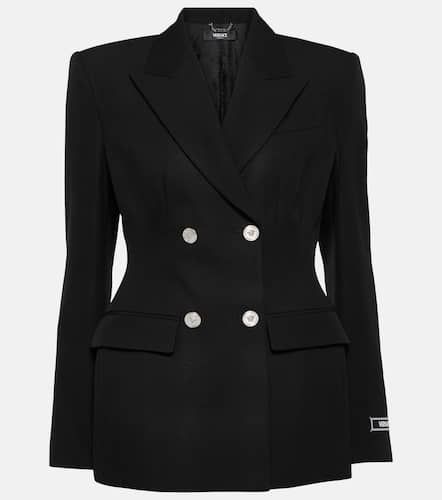 Versace Tailored virgin wool blazer - Versace - Modalova