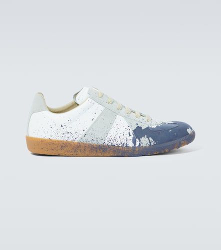 Bedruckte Sneakers Replica aus Leder - Maison Margiela - Modalova