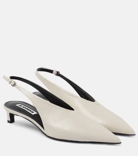 Jil Sander Leather slingback pumps - Jil Sander - Modalova