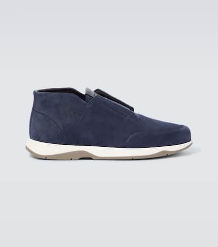 ÃchappÃ©e Scritto suede slip-on sneakers - Berluti - Modalova