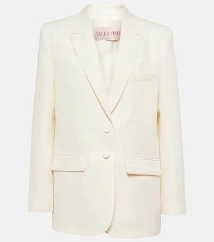 Toile Iconographe CrÃªpe Couture blazer - Valentino - Modalova