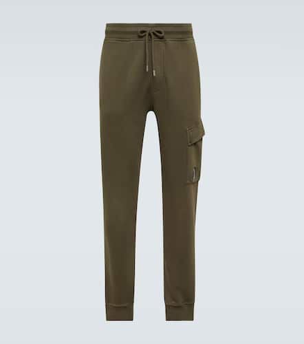 Lens cotton fleece cargo sweatpants - C.P. Company - Modalova