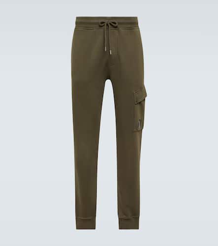 Lens cotton fleece cargo sweatpants - C.P. Company - Modalova