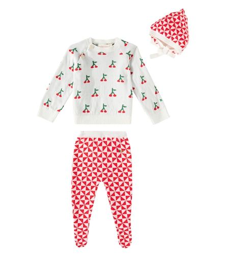Bebé - set Cherry de sudadera, pantalón y gorro - Bobo Choses - Modalova