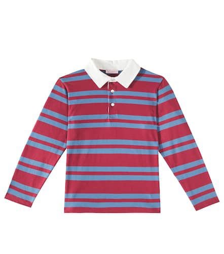 Tijo striped cotton jersey polo shirt - La Coqueta - Modalova