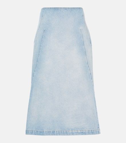 Dries Van Noten Falda midi de denim - Dries Van Noten - Modalova