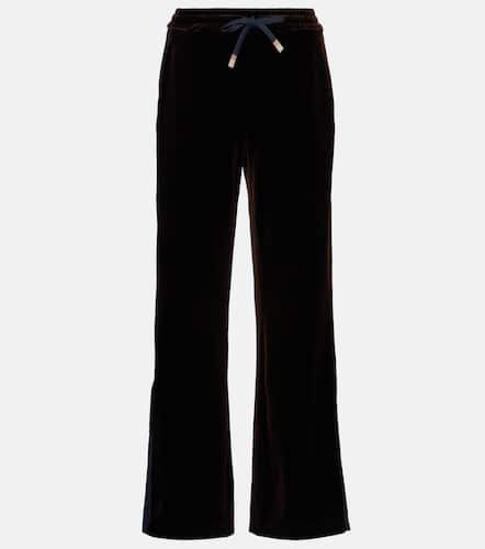 Castillon Roma velvet track pants - The Upside - Modalova