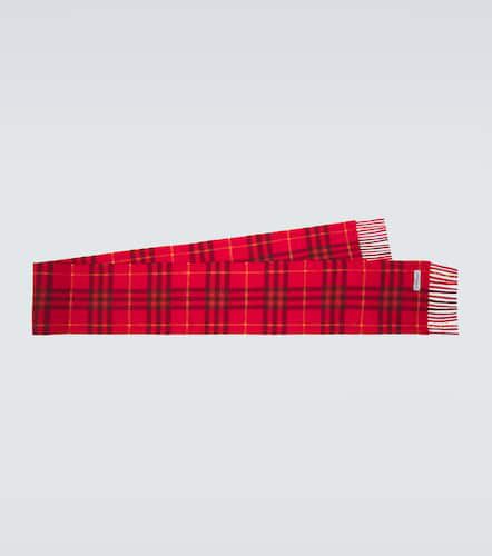 Check cashmere scarf - Burberry - Modalova