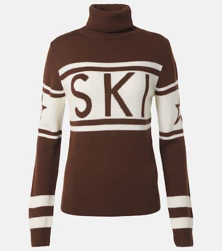 Schild intarsia wool turtleneck sweater - Perfect Moment - Modalova