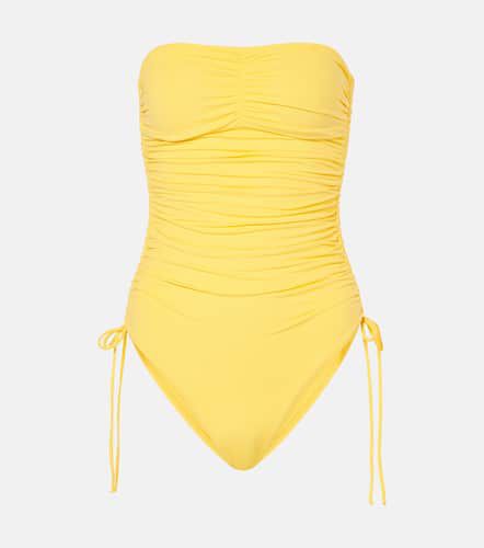 Sydney ruched strapless swimsuit - Melissa Odabash - Modalova