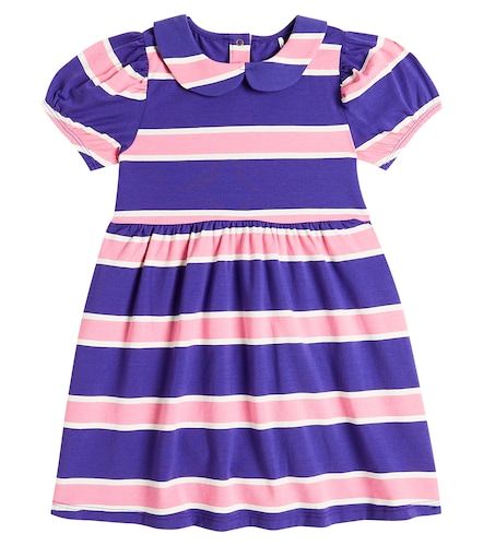 Vestido en mezcla de algodón a rayas - Mini Rodini - Modalova
