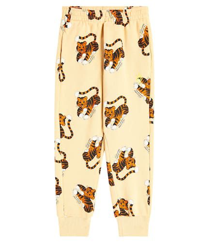 Panther printed cotton sweatpants - The Animals Observatory - Modalova