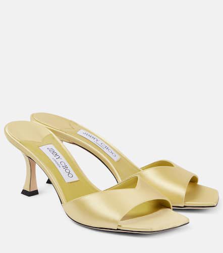 Jimmy Choo Skye 70 satin mules - Jimmy Choo - Modalova