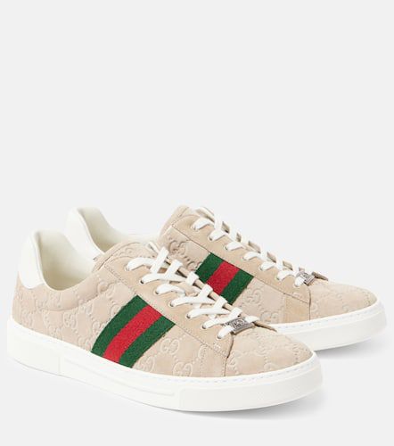 Gucci Ace suede sneakers - Gucci - Modalova