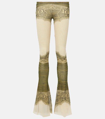 Printed flared pants - Jean Paul Gaultier - Modalova