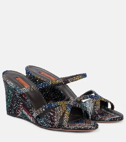 Lucy Caperdoni sequined wedges - Missoni - Modalova