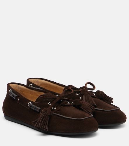 Miu Miu Mocassini in suede - Miu Miu - Modalova