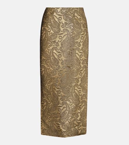 Etro Paisley brocade midi skirt - Etro - Modalova