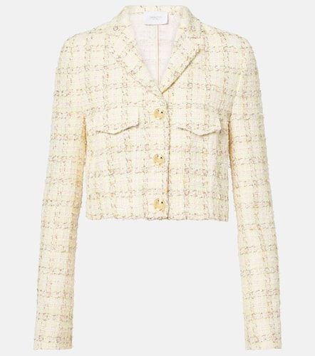 Checked cotton-blend jacket - Giambattista Valli - Modalova