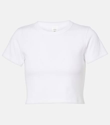 Kelly cropped cotton jersey T-shirt - Leset - Modalova