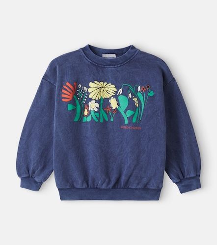 Sudadera de forro polar de algodón floral - Bobo Choses - Modalova