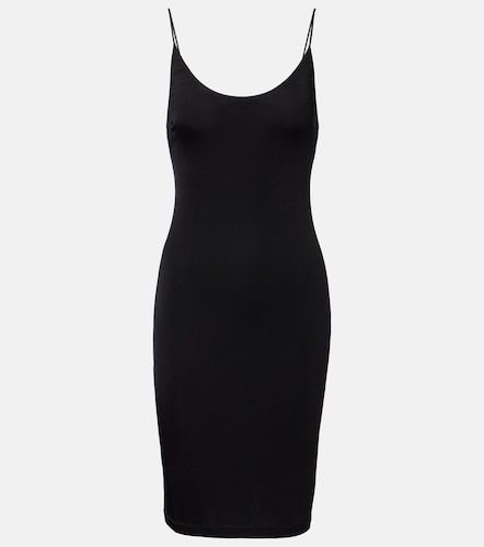 Vestido midi Cassandre de jersey - Saint Laurent - Modalova