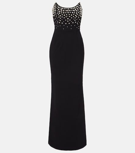 Lynette embellished crepe bustier gown - Rebecca Vallance - Modalova