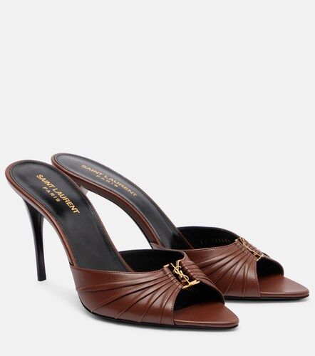 Babylone Cassandre 90 Sandalen aus Leder - Saint Laurent - Modalova