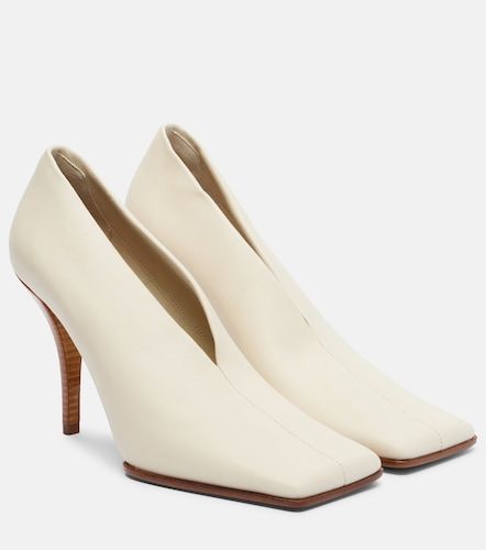 Alaia 90 leather pumps - Alaia - Modalova