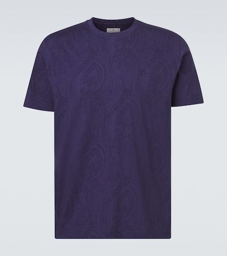Camiseta de algodón con paisley - Etro - Modalova