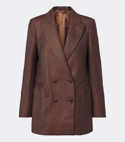 Everyday checked virgin wool blazer - Blaze Milano - Modalova