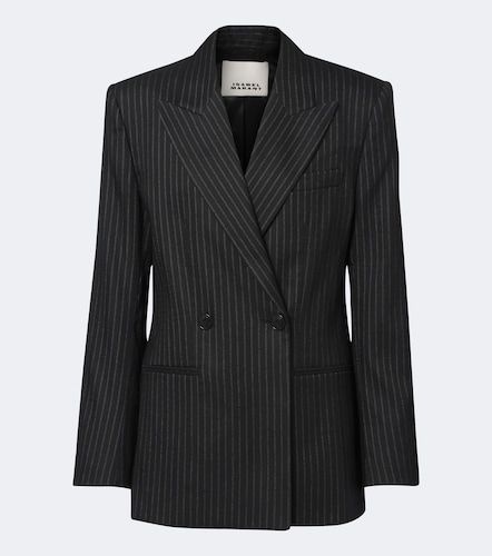 Ranya pinstripe wool-blend blazer - Isabel Marant - Modalova