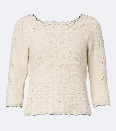 Jersey calado Lua en mezcla de algodón y lana - Marant Etoile - Modalova