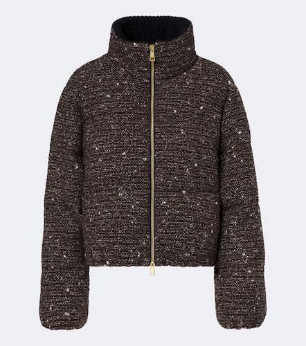 Giacca in bouclé di misto lana - Moncler - Modalova